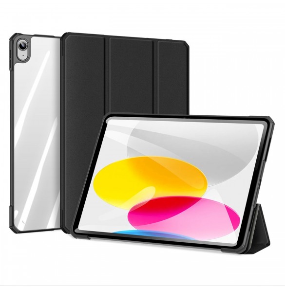 Dux Ducis Copa fodral för iPad 10,9'' 2022 (10 gen.) smart skalställ svart