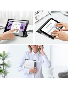 Dux Ducis Copa fodral för iPad 10,9'' 2022 (10 gen.) smart skalställ svart