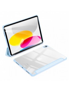 Dux Ducis Copa fodral för iPad 10,9'' 2022 (10 gen.) smart skalställ blå