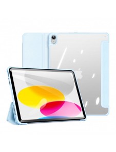 Dux Ducis Copa fodral för iPad 10,9'' 2022 (10 gen.) smart skalställ blå