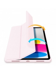 Dux Ducis Copa-fodral för iPad 10,9'' 2022 (10 gen.) smart skalställ rosa