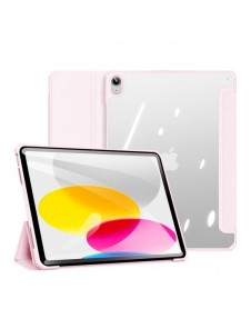 Dux Ducis Copa-fodral för iPad 10,9'' 2022 (10 gen.) smart skalställ rosa