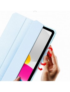 Dux Ducis Copa-fodral för iPad 10,9'' 2022 (10 gen.) smart skalställ rosa