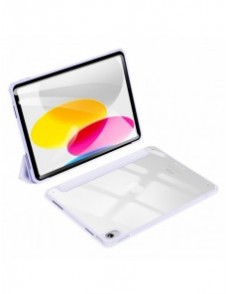 Dux Ducis Copa fodral för iPad 10,9'' 2022 (10 gen.) smart skalställ lila
