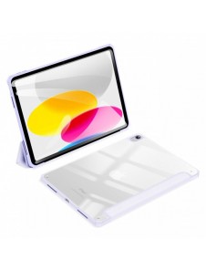 Dux Ducis Copa fodral för iPad 10,9'' 2022 (10 gen.) smart skalställ lila