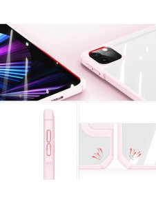 Dux Ducis Copa fodral för iPad Pro 11'' 2020 / iPad Pro 11'' 2018 / iPad Pro 11'' 2021 smart skal med stativ rosa