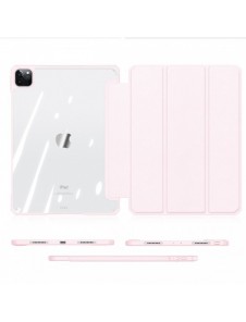Dux Ducis Copa fodral för iPad Pro 11'' 2020 / iPad Pro 11'' 2018 / iPad Pro 11'' 2021 smart skal med stativ rosa