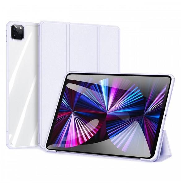 Dux Ducis Copa fodral för iPad Pro 11'' 2020 / iPad Pro 11'' 2018 / iPad Pro 11'' 2021 smart skal med stativ lila