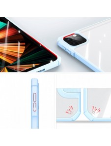Dux Ducis Copa-fodral för iPad Pro 12,9'' 2021/2020/2018 smart skal med stativ blå