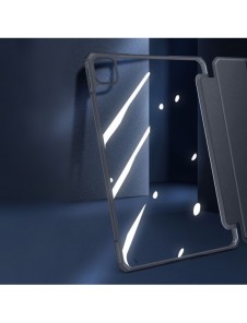 Dux Ducis Copa-fodral för iPad Pro 12,9'' 2021/2020/2018 smart skal med stativ blå