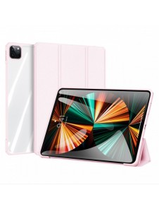 Dux Ducis Copa-fodral för iPad Pro 12,9'' 2021/2020/2018 smart skal med stativ rosa