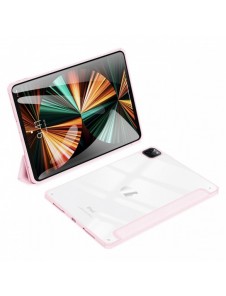 Dux Ducis Copa-fodral för iPad Pro 12,9'' 2021/2020/2018 smart skal med stativ rosa