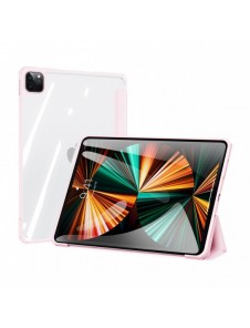 Dux Ducis Copa-fodral för iPad Pro 12,9'' 2021/2020/2018 smart skal med stativ rosa
