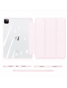 Dux Ducis Copa-fodral för iPad Pro 12,9'' 2021/2020/2018 smart skal med stativ rosa