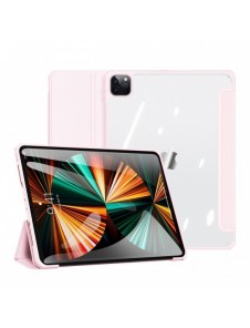 Dux Ducis Copa-fodral för iPad Pro 12,9'' 2021/2020/2018 smart skal med stativ rosa
