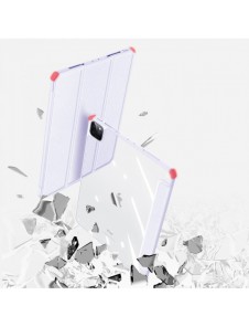 Dux Ducis Copa-fodral för iPad Pro 12,9'' 2021/2020/2018 smart skal med stativ lila