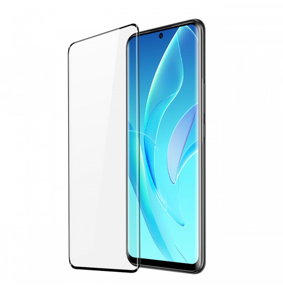 Dux Ducis Curved Glass Härdat glas till Honor 60 Pro med svart ram