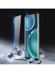 Dux Ducis Curved Glass Härdat glas för Honor Magic4 Pro med svart ram