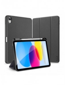 Dux Ducis Domo fodral iPad 10,9'' 2022 (10 gen.) smart skalställ svart