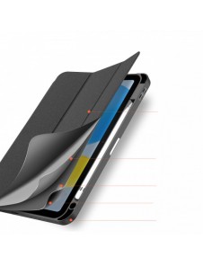 Dux Ducis Domo fodral iPad 10,9'' 2022 (10 gen.) smart skalställ svart