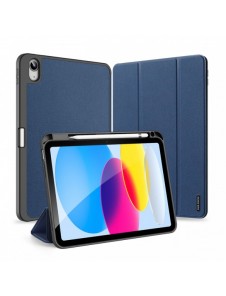 Dux Ducis Domo fodral iPad 10,9'' 2022 (10 gen.) smart skalställ blå