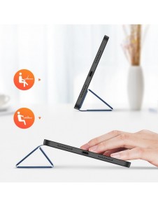 Dux Ducis Domo fodral iPad 10,9'' 2022 (10 gen.) smart skalställ blå