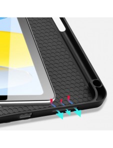 Dux Ducis Domo fodral iPad 10,9'' 2022 (10 gen.) smart skalställ blå