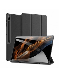 Dux Ducis Domo vikbart skal till surfplatta med Smart Sleep-funktion Samsung Galaxy Tab S8 Ultra ställ svart