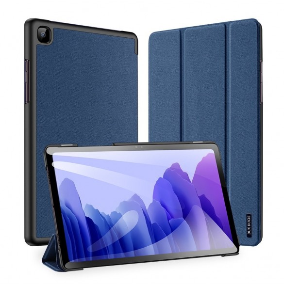 Dux Ducis Domo Foldable Cover Tablettfodral med Smart Sleep Funktion Stativ för Samsung Galaxy Tab A7 10,4'' 2020 Blå