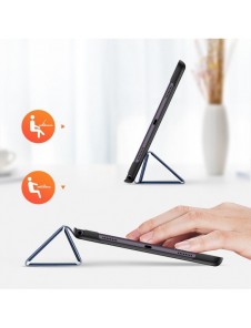 Dux Ducis Domo Foldable Cover Tablettfodral med Smart Sleep Funktion Stativ för Samsung Galaxy Tab A7 10,4'' 2020 Blå