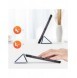 Dux Ducis Domo Foldable Cover Tablettfodral med Smart Sleep Funktion Stativ för Samsung Galaxy Tab A7 10,4'' 2020 Blå