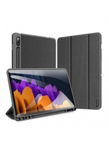 DUX DUCIS Domo surfplatta med flervinklat stativ och smart sömnfunktion för Samsung Galaxy Tab S7 11'' svart