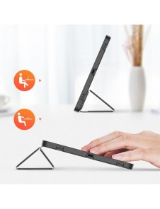 DUX DUCIS Domo surfplatta med flervinklat stativ och smart sömnfunktion för Samsung Galaxy Tab S7 11'' svart
