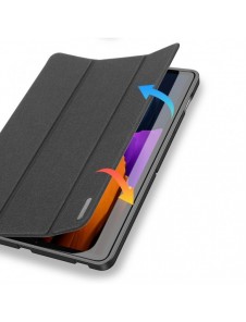 DUX DUCIS Domo surfplatta med flervinklat stativ och smart sömnfunktion för Samsung Galaxy Tab S7 11'' svart