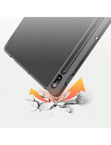 DUX DUCIS Domo surfplatta med flervinklat stativ och smart sömnfunktion för Samsung Galaxy Tab S7 11'' svart
