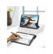 DUX DUCIS Domo surfplatta med flervinklat stativ och smart sömnfunktion för Samsung Galaxy Tab S7 11'' svart