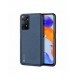 Dux Ducis Fino fodral täckt med nylonmaterial för Xiaomi Redmi Note 11 Pro 5G / 11 Pro blå