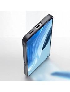 Dux Ducis Fino fodral täckt med nylonmaterial Oppo Reno7 Pro 5G svart
