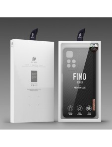 Dux Ducis Fino fodral täckt med nylonmaterial Poco M4 Pro 5G svart