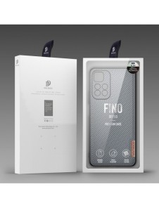 Dux Ducis Fino fodral täckt med nylonmaterial Poco M4 Pro 5G blå