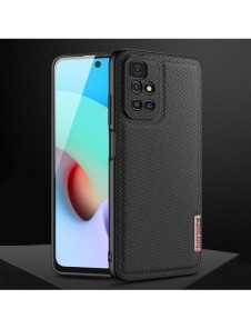 Dux Ducis Fino fodral täckt med nylonmaterial Xiaomi Redmi 10 blå