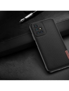 Dux Ducis Fino fodral täckt med nylonmaterial Xiaomi Redmi 10 blå