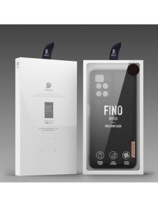 Dux Ducis Fino fodral täckt med nylonmaterial Xiaomi Redmi 10 blå