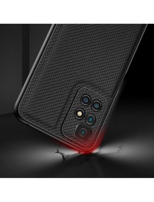 Dux Ducis Fino fodral täckt med nylonmaterial Xiaomi Redmi 10 blå