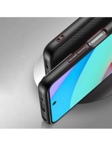 Dux Ducis Fino fodral täckt med nylonmaterial Xiaomi Redmi 10 blå