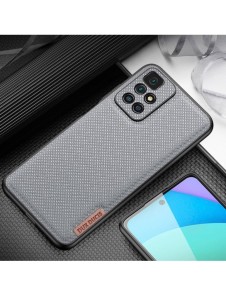 Dux Ducis Fino fodral täckt med nylonmaterial Xiaomi Redmi 10 blå