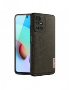 Dux Ducis Fino fodral täckt med nylonmaterial Xiaomi Redmi 10 grön