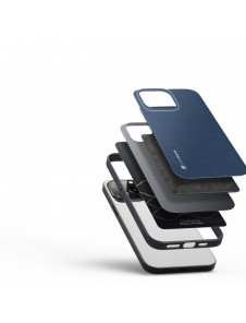 Dux Ducis Fino skal skal iPhone 14 Pro blå nylon