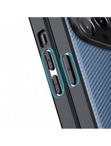 Dux Ducis Fino skal skal iPhone 14 Pro blå nylon