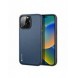 Dux Ducis Fino skal skal iPhone 14 Pro Max blå nylon